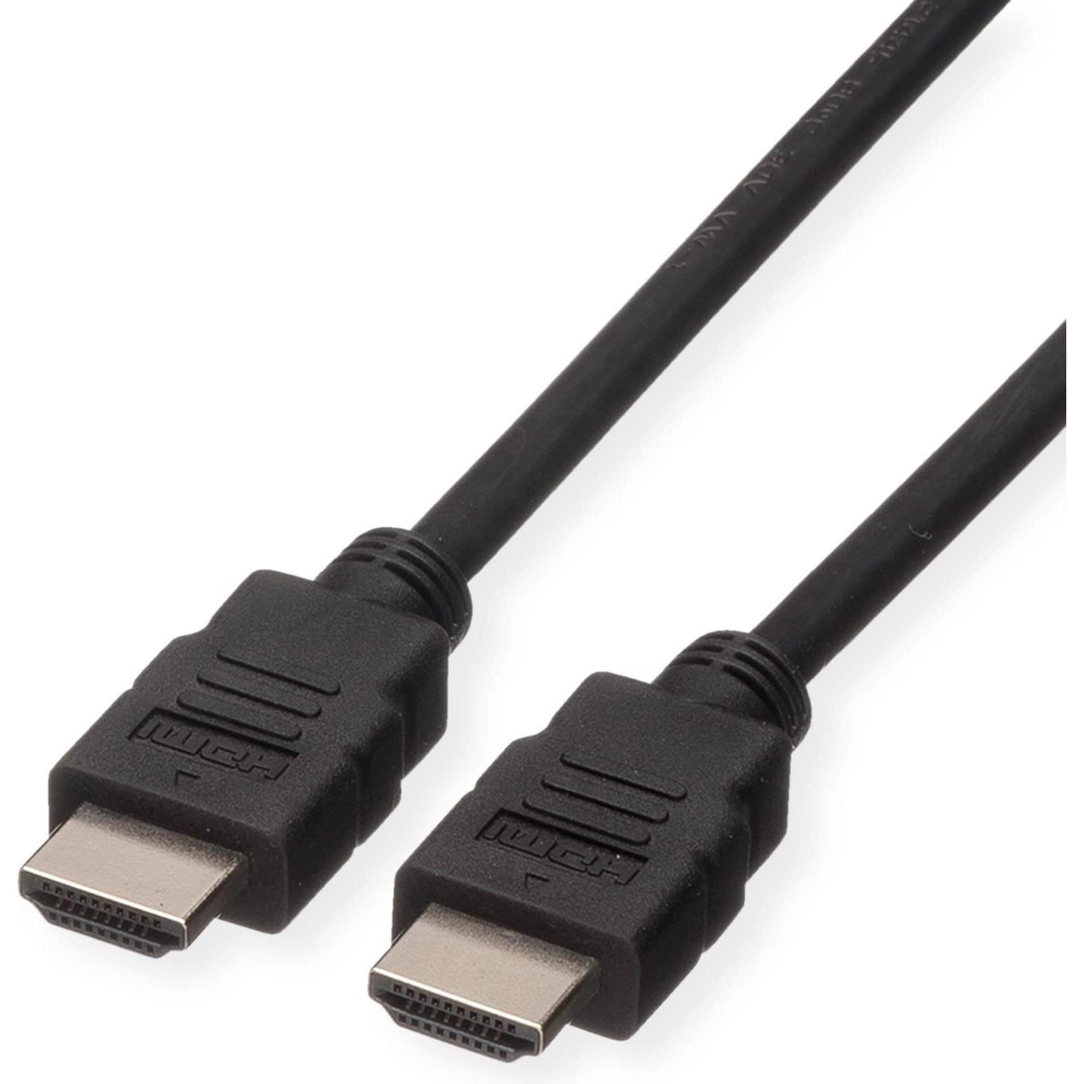 Roline Nero Hdmi (Typ A) — Hdmi (Typ A) (5 M), Cavo Video,
