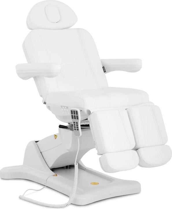 Produktbild Physa Profi Fusspflegestuhl Elektrisch Fusspflegeliege Kosmetikstuhl Kosmetikliege Weiss