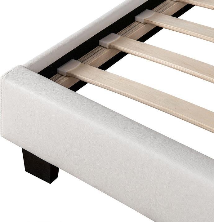 Image du produit Juskys LED Lit rembourré Paris (180 x 200 cm)