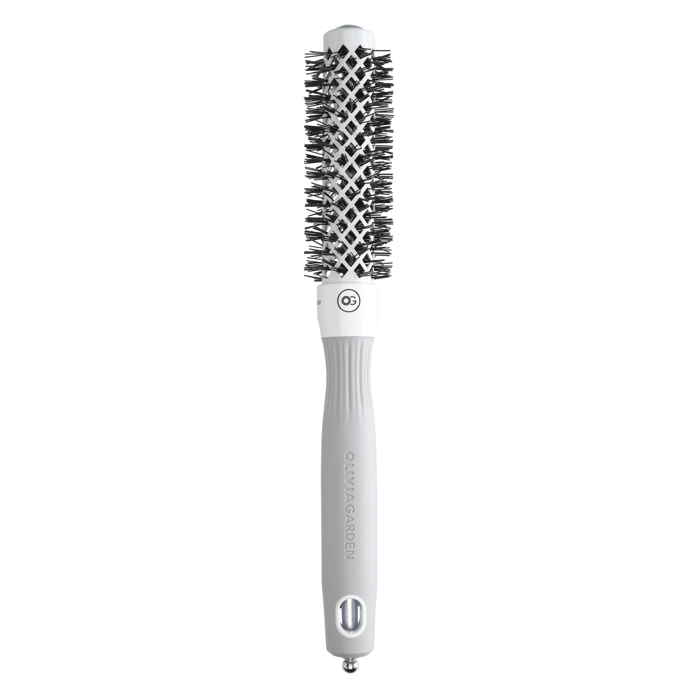 Olivia Garden, Haarborstels, Expert Blowout Glans Wit&Grijs 20 Mm