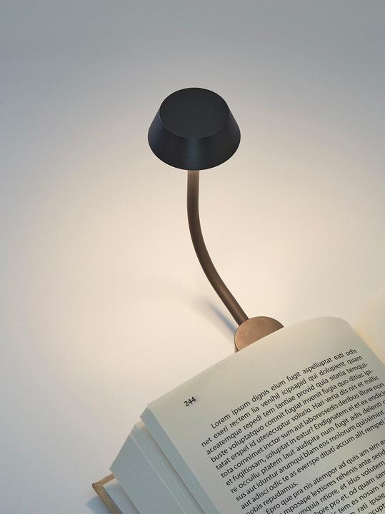 Produktbild Lexon LED Reading Lamp Mimi gunmetal
