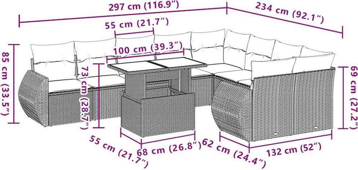 Produktbild vidaXL Molly