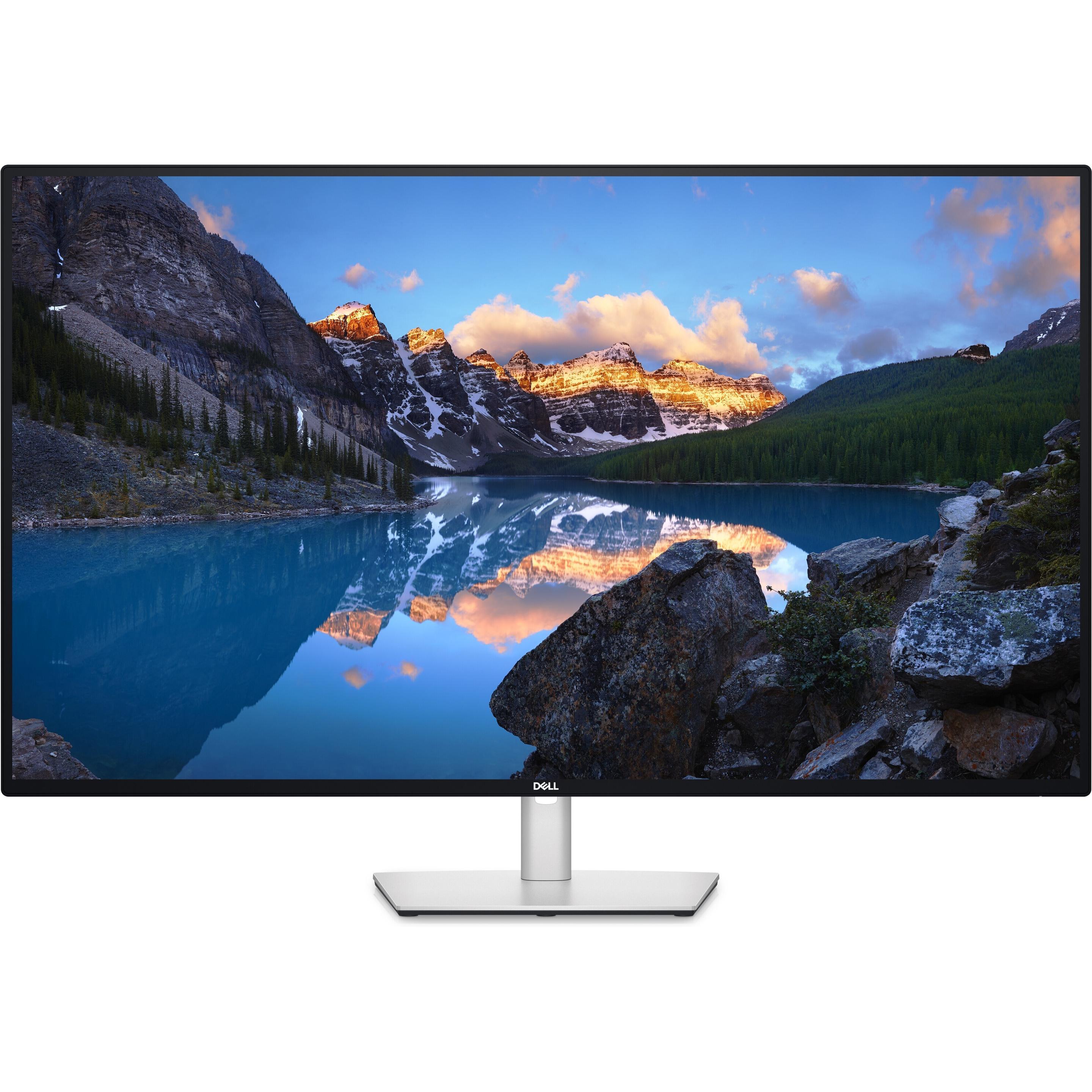 Dell UltraSharp U4323QE (3840 x 2160 Pixel, 43"), Monitor, Silber