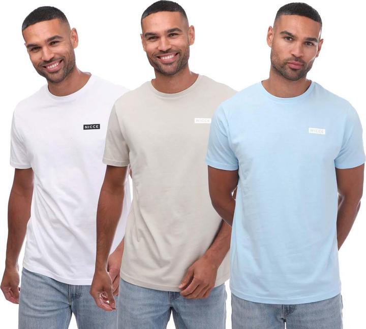 Immagine prodotto Nicce Asuka Maglietta Uomo Misura Confezione 3 (S)