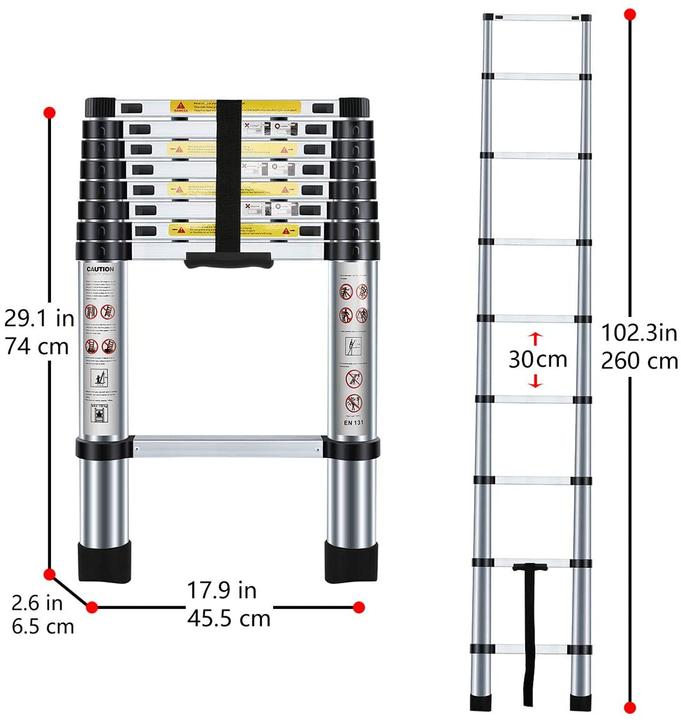 Produktbild Nestling Teleskopleiter 2.6m (Teleskopleiter)