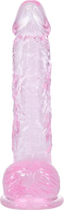 Produktbild RealRock Realistic Dildo with Balls - 5 / 12,7 cm - Pink
