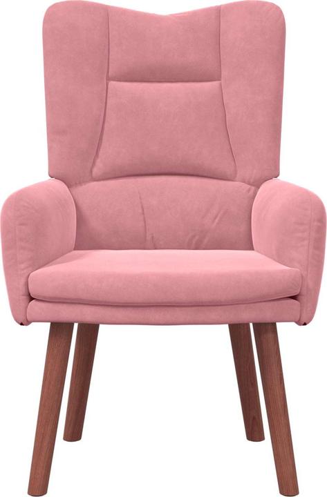 Produktbild vidaXL Relaxsessel Rosa Samt