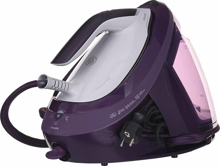 Produktbild Philips PSG8050/30 steam ironing station SteamGlide soleplate Purple (2700 W, 600 g/min)