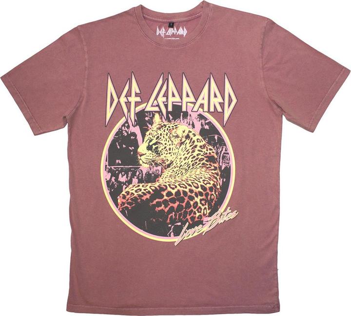 Actual product image Def Leppard Love Bites Stone Wash (S)