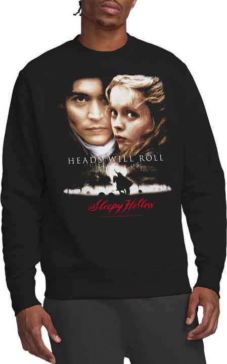 Actual product image Sleepy Hollow Unisex Adult Heads Will Roll Sweatshirt (M)