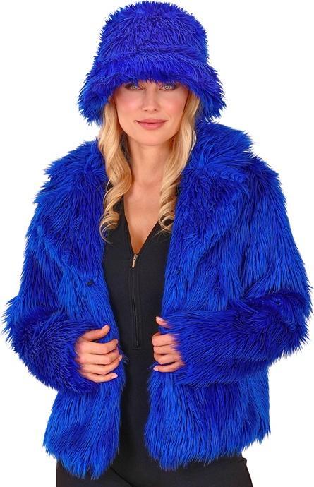 Produktbild Widmann Blaue Damen Plüschjacke (XXL)