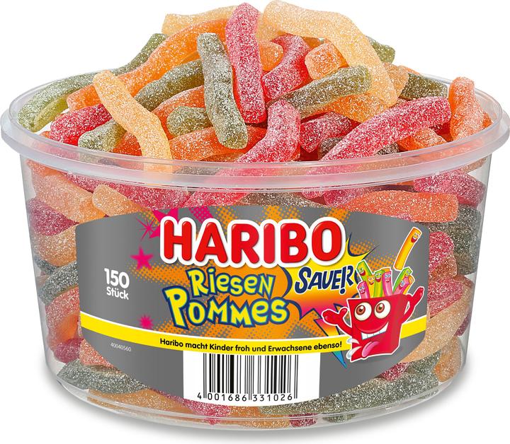 Image du produit Haribo Riesen-Pommes (150 pcs, 1200 g)