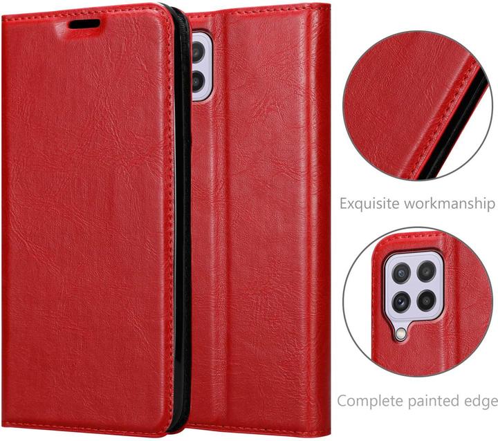 Productafbeelding Cadorabo Boek Invis. Magnetisch deksel (Samsung Galaxy M22, Samsung Galaxy A22, Samsung Galaxy A32)