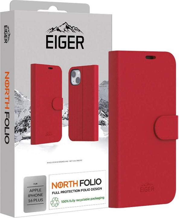 Actual product image Eiger North Folio (Apple iPhone 16 Plus)