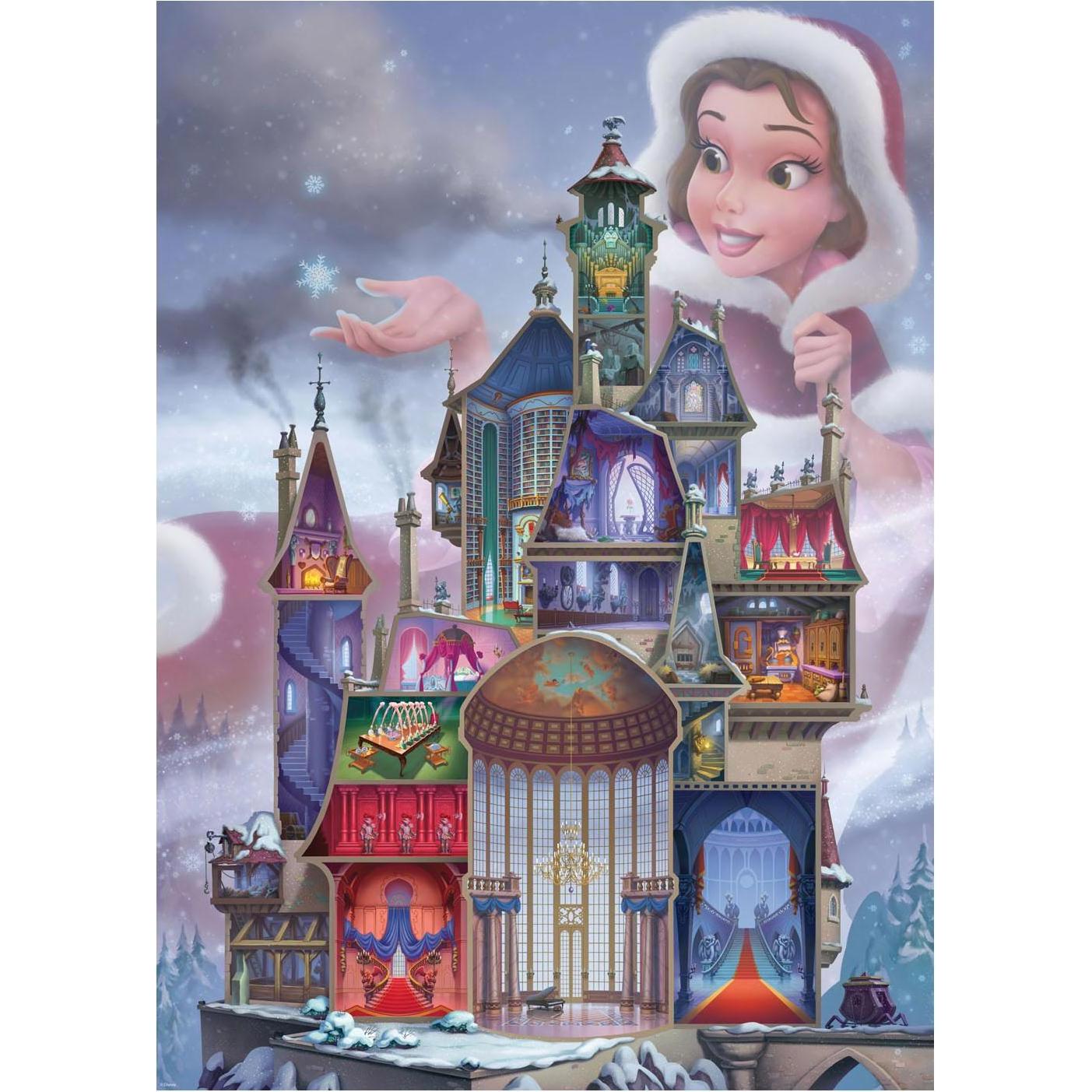 Thumbnail - Ravensburger Disney Castles: Belle (1000 Teile)