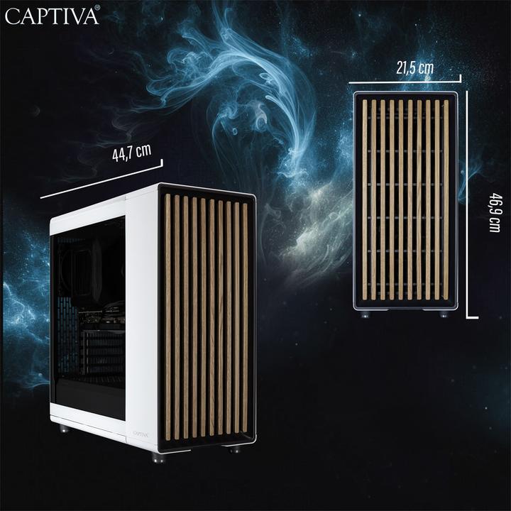 Actual product image Captiva 92944 (AMD Ryzen 5 5600, 32 GB, 2000000 GB, GeForce RTX 5060 Ti)