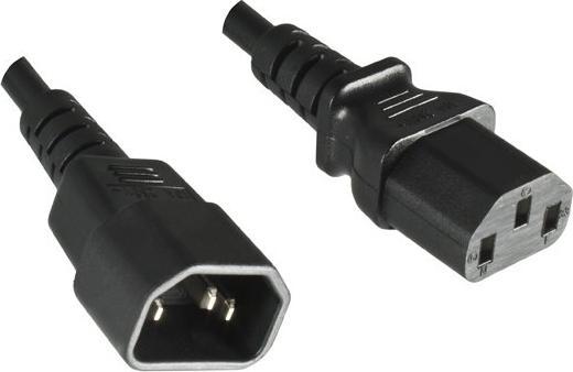 Produktbild EFB Elektronik Kaltgeräteverlängerung C13-C14, LSZH, St-Bu ² (1.80 m)