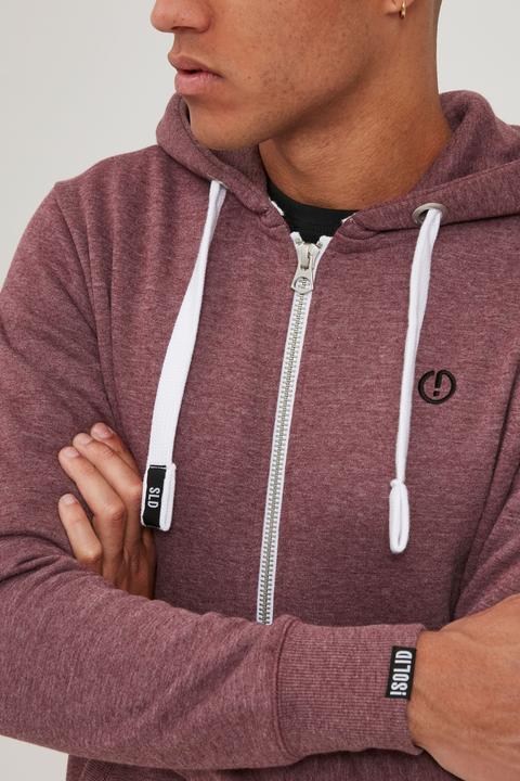 Actual product image Solid BennZip Men's Hooded Jacket Zip (M)