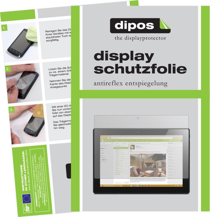 Produktbild Dipos Displayschutzfolie Antireflex (2 Stück, Lenovo Tab 4 10)