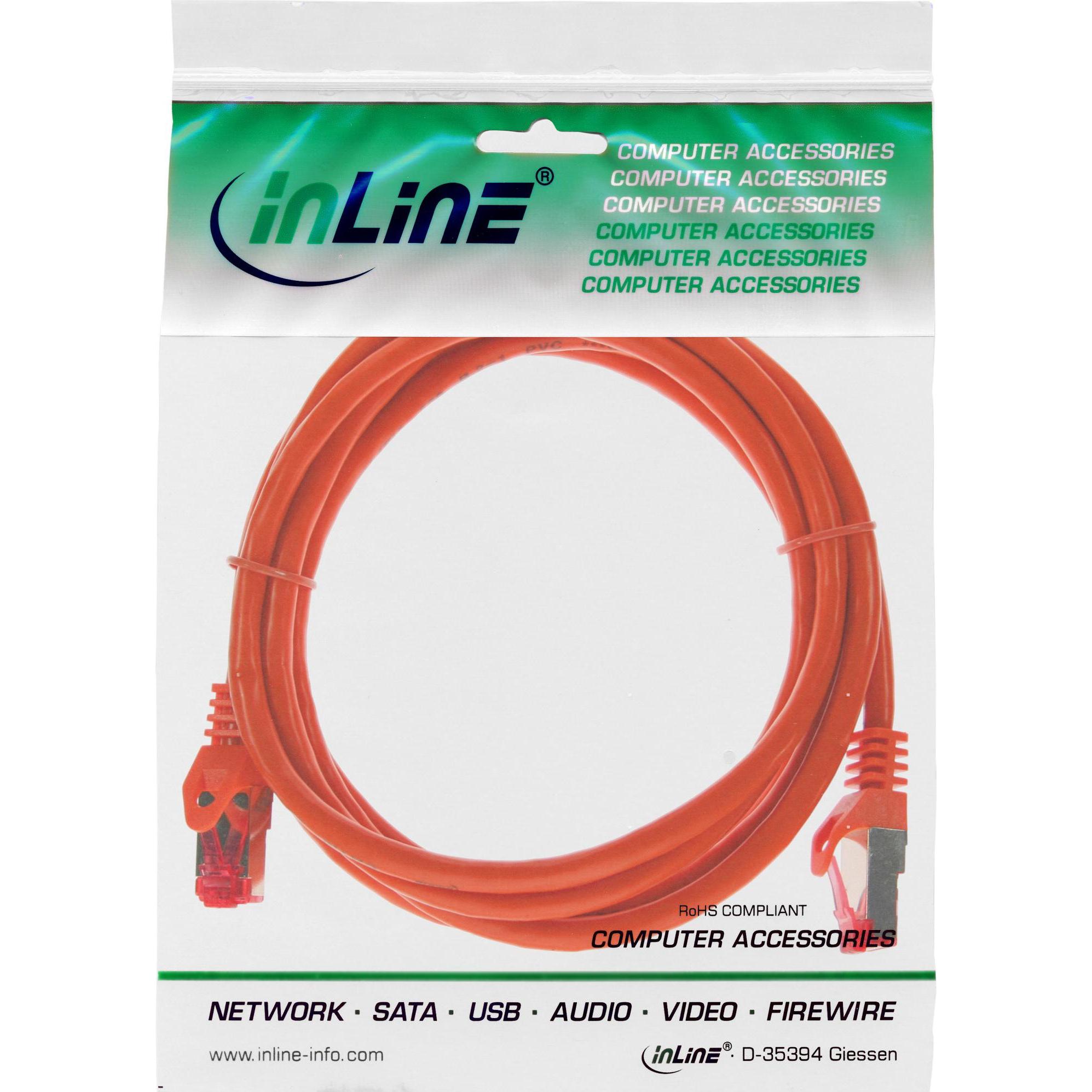 Thumbnail - InLine Patchkabel (S/FTP, CAT6, 0.25 m), Netzwerkkabel