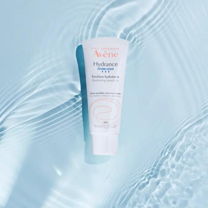 Actual product image Avène Hydrance Light (40 ml, 24h cream, Up to SPF 10)