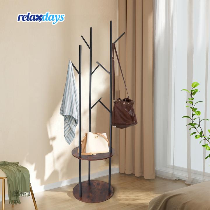 Actual product image Relaxdays Coat rack