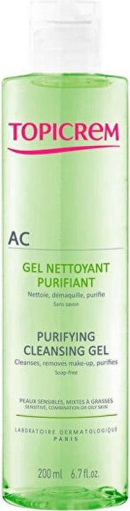 Actual product image Topicrem AC Purifying Cleansing Gel (Cleansing gel, 200 ml)