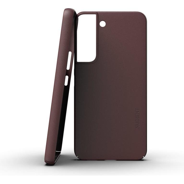 Nudient Thin Precise Case Samsung Galaxy S22 V3 Sangria Red (Samsung Galaxy S22), Cover smartphone, Rosso