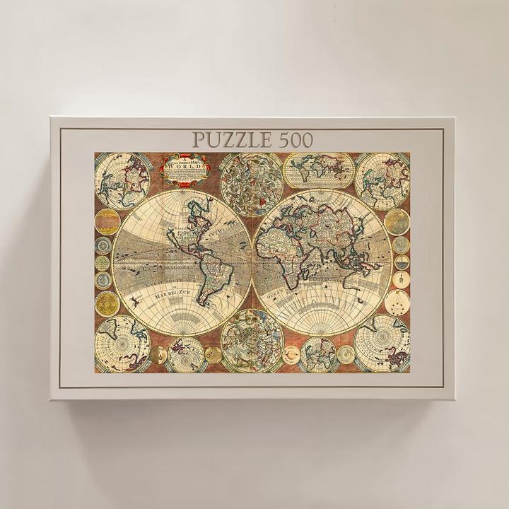 Actual product image Homitis Artzzle Decorative Puzzle (500 pieces)