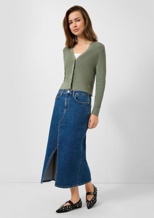 Produktbild s.Oliver Rock Wadenlanger Denimrock (32)