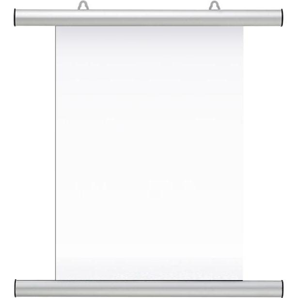 Franken, Zubehör Präsentieren, Plakatleiste, Aluminium, silber, Länge: 1.205 mm zwei verstellbare Aufhängeösen, Abheftvo...