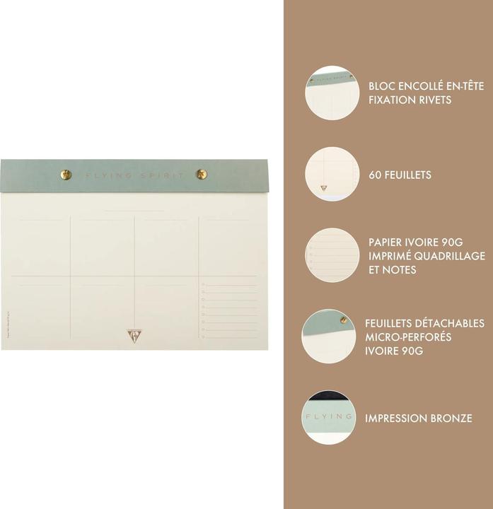 Produktbild Clairefontaine Notizbuch (Harter Einband)