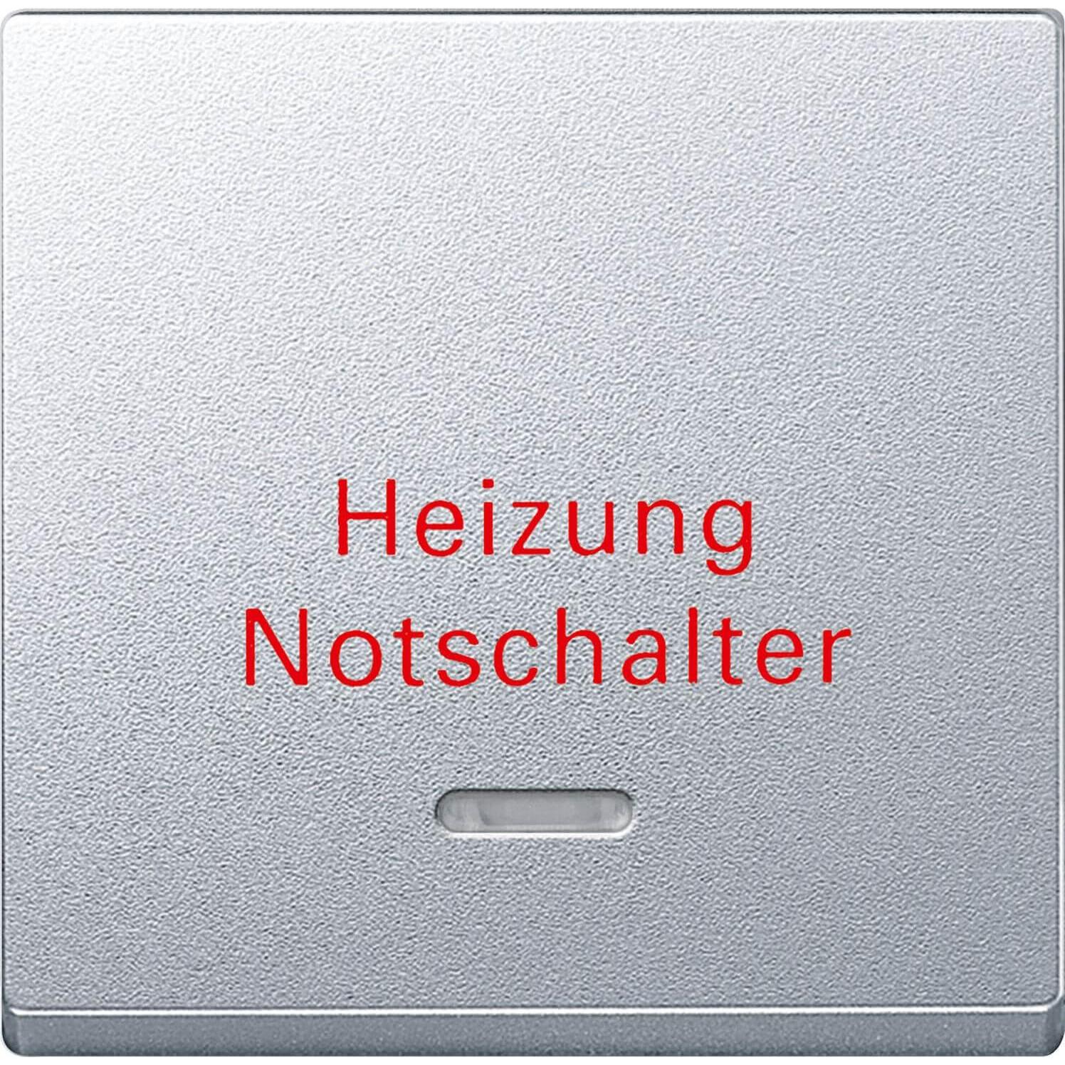 Merten, Zubehör Schalterprogramm, Kontrollwippe Schalter System M alu mt 431860