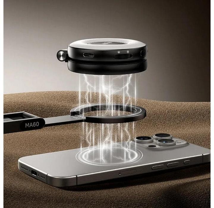 Immagine prodotto Ulanzi MA60 Mini MagSafe-Tripod Foldable - Red (Metallo)