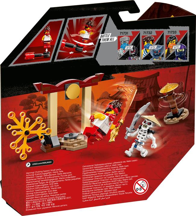 Immagine prodotto LEGO Set di battaglia: Kai contro Skulkin (71730, LEGO Ninjago)