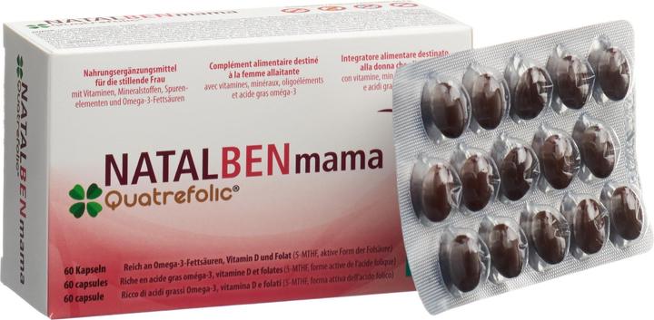 Actual product image Natalben Mom (60 Piece, Capsules, 98 g)