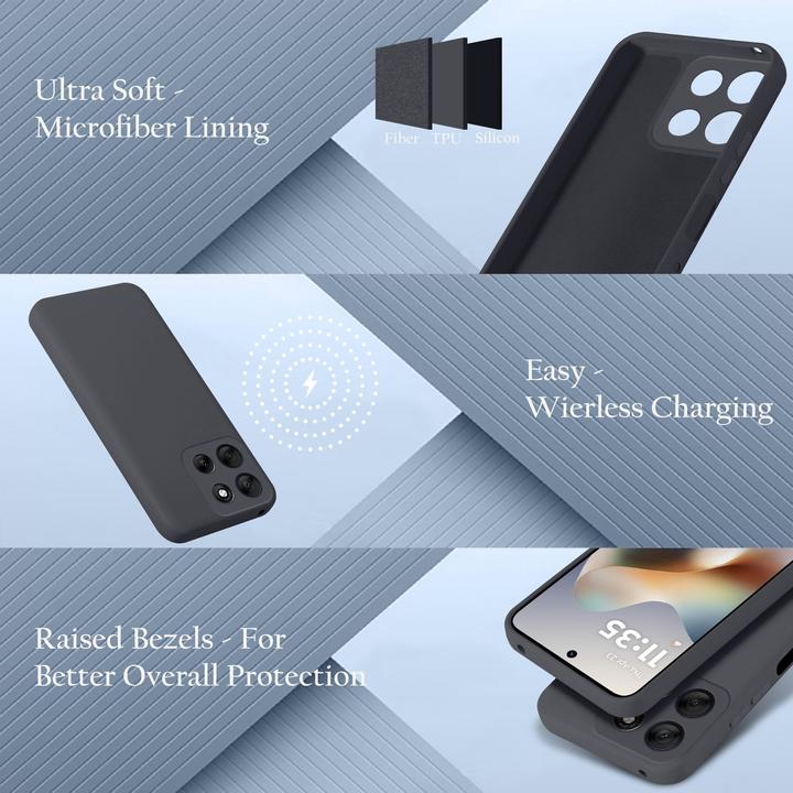 Actual product image Cadorabo Case for Motorola Moto G56 Cover (Motorola Moto G56)
