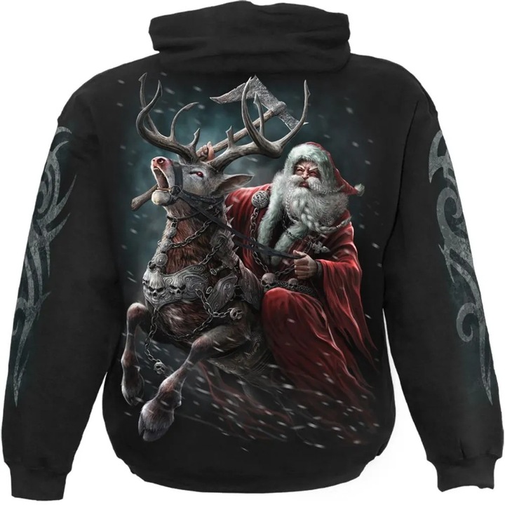 Immagine prodotto Spiral Sleigher Felpa con Cappuccio Adulto Unisex (S)