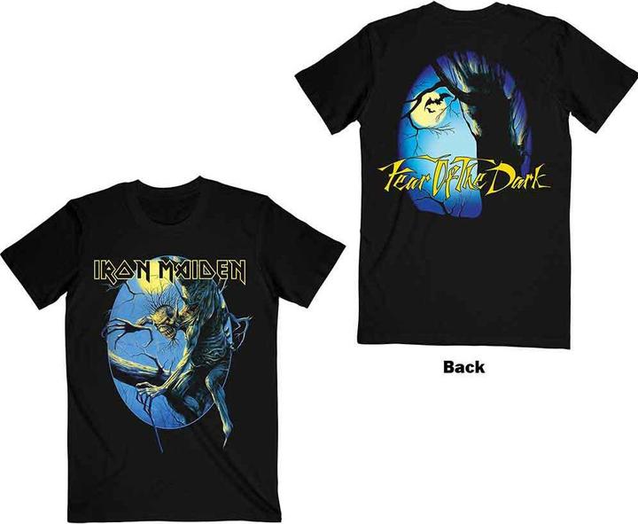 Iron Maiden Fear of the Dark Oval Eddie Moon