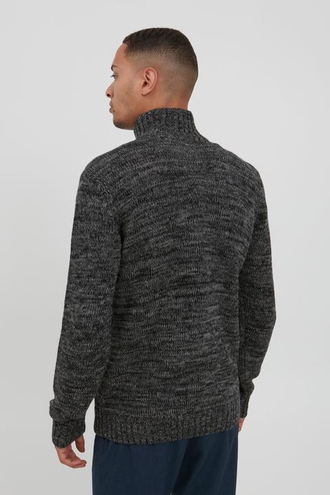 Actual product image Solid Pomeroy Men's Cardigan Chunky Knit Jacket With Funnel Neck Made Of 100% Cotton (L)