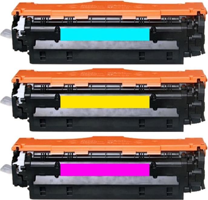 Actual product image Hermex Compatible toner for Canon i-SENSYS LBP7200c (M, C, Y)