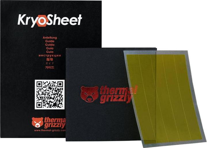 Actual product image Thermal Grizzly KryoSheet 44x37 mm (0.20 mm)