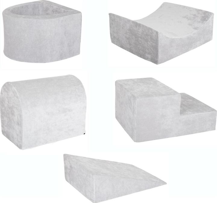 Actual product image Knorrtoys Spielblöcke soft - "Grey" (Child armchair)