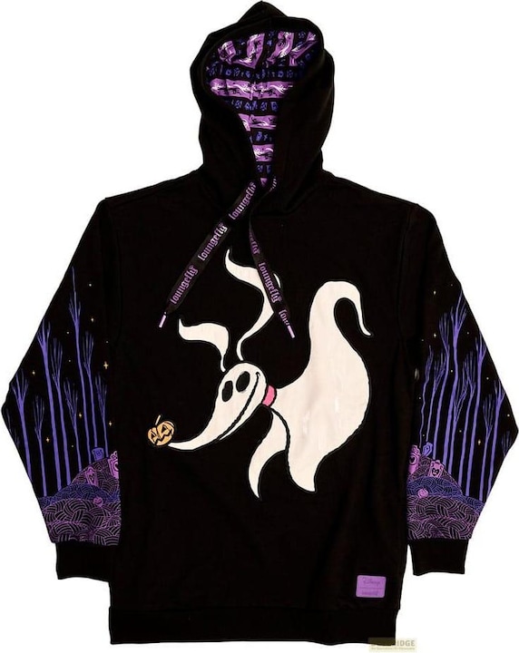 Produktbild Loungefly Nightmare Before Christmas by Kapuzenpullover Zero Hearts Grösse XL (XL)