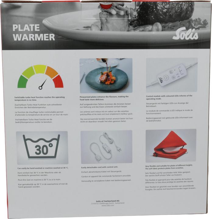 Produktbild Solis Tellerwärmer Typ 8651