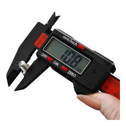 Thermal Grizzly, Calibro, TG Caliper (schwarz/rot) (15 cm)