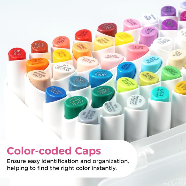 Image du produit Ohuhu Marqueurs d'art Kaala Couleurs d'illustration (60x)