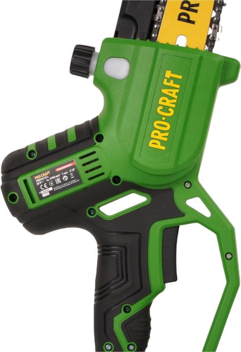 Produktbild Procraft PKA32Li Akku Kettensäge 20 V 203 mm Brushless + 1x Akku 4,0 Ah + Ladegerät + Koffer (Akku Kettensäge)