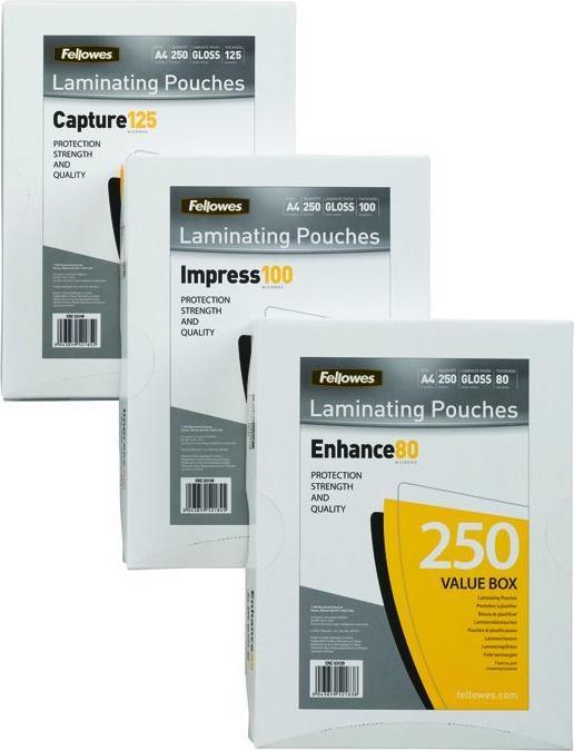 Immagine prodotto Fellowes Impressionare 100 (A4, 250 Pezzo/i, 100 µm)