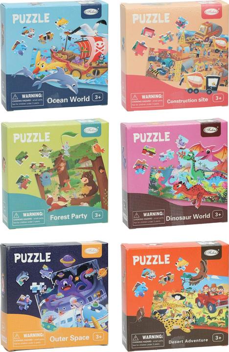 Produktbild Mini-Puzzle-Thema, 35 Teile. (35 Teile)
